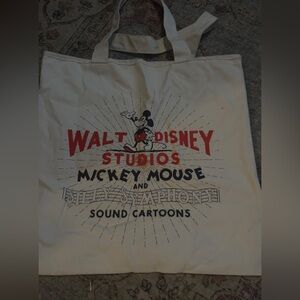 Disney 100th Anniversary White Fabric